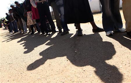 As Zimbabwe counts ballots, police warn against leaked election results