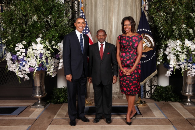 PM Douglas attends reception hosted by U.S. President and Mrs. Obama