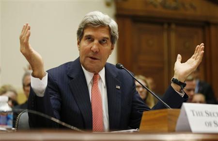 Kerry portrait of Syria rebels at odds with intelligence reports