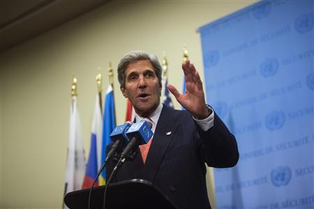 U.S., Russia agree on Syria U.N. chemical arms measure