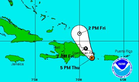 Gabrielle now barely a tropical cyclone