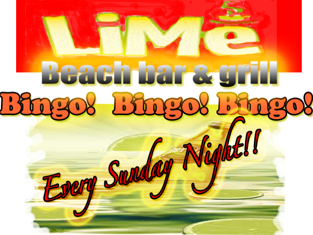 Lime Bingo Every Sunday Night
