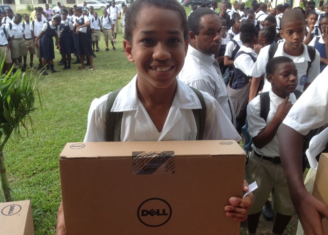 New DELL Laptops Distributed to High Schools