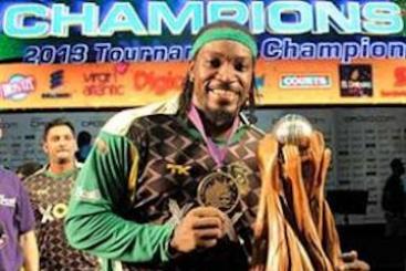 Gayle aiming for three figure scores in India