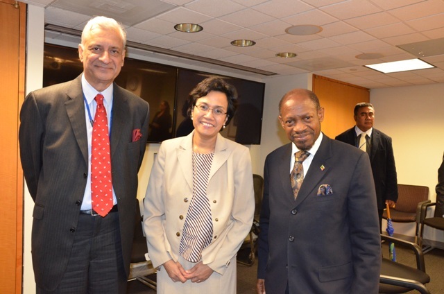 PM Douglas’ led Commonwealth advocacy mission meets IMF, World Bank and IADB chiefs