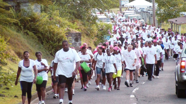 Over 400 hundred walk to celebrate five years achievement