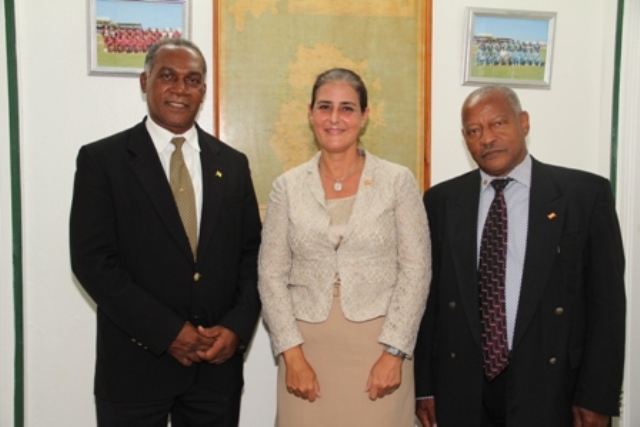 Ambassador of Spain pays courtesy call on Premier of Nevis