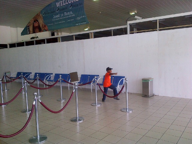 Expansion of Arrival Hall will accommodate an additional 200 passengers