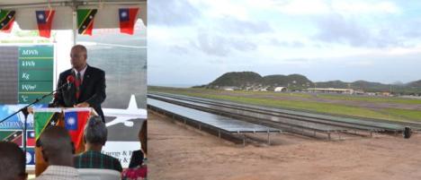 St Kitts debuts solar energy farm