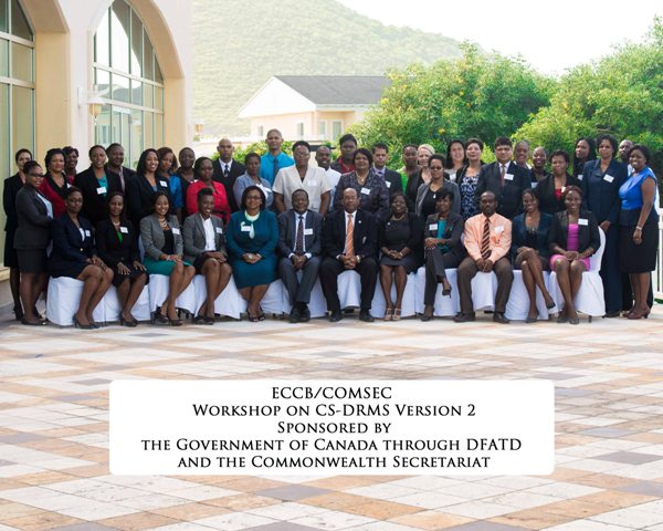 Caribbean Delegates Receive Training in the latest version of the Commonwealth Secretariat Debt Recording and Management System
