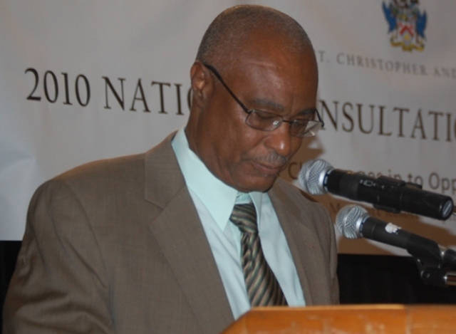 Former Nevis Premier supports initiatives to reduce the national debt, says there is no alternative to the land for debt deal