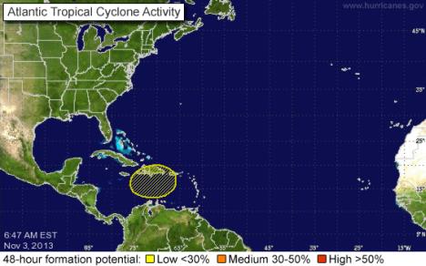 Heavy rainfall and flooding possible across northern Caribbean
