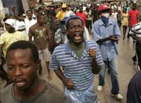 Haiti protests turn violent