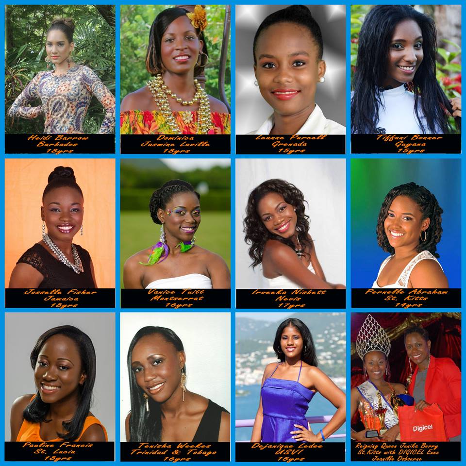 Haynes Smith Miss Caribbean  Talented Teen Pageant confirms 11 countries for  the 34th Edition of the prestigious show