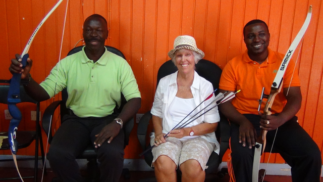 ARCHERY NEVIS ARCHERY ASSOCIATION HOSTS 1ST COMPETITION