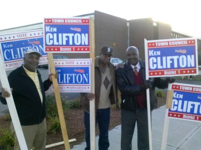 Kittitian Ken Clifton re-elected US Town Councillor in election landslide