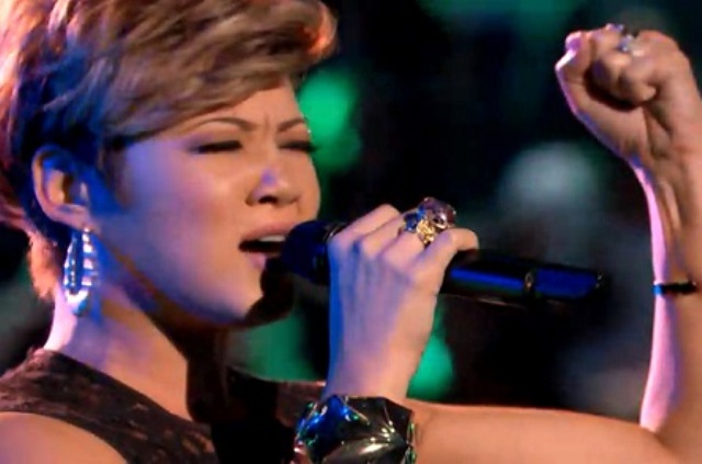 Tessanne advances to top 3 in The Voice