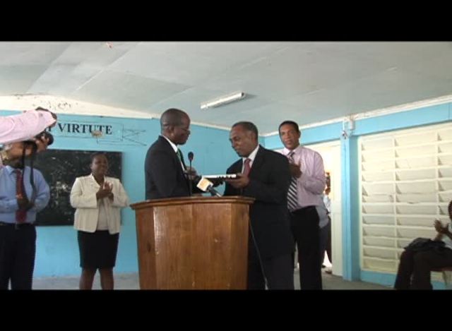 Nevis Education Minister urges students to care for Federal Government’s gift of computers