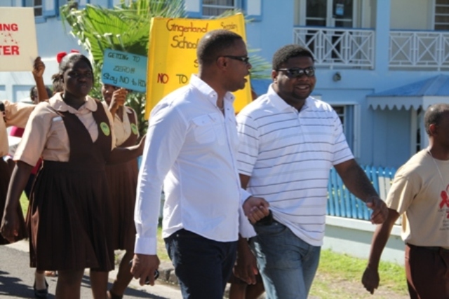 Nevis observes World AIDS Day with march through Charlestown