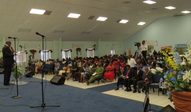 PM Douglas says  God’s grace helped St. Kitts and  Nevis accomplish much over the past four years