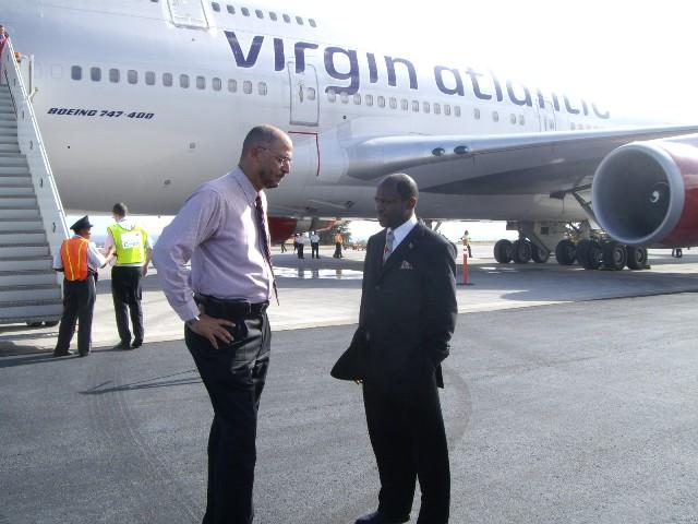 Senator Skerritt moves international airlines seating capacity  from 65,000 to 132,000 at St. Kitts’ Robert L. Bradshaw Airport