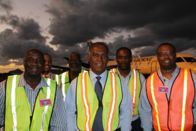 Seaborne Airlines makes inaugural flight to Nevis; NIA pleased