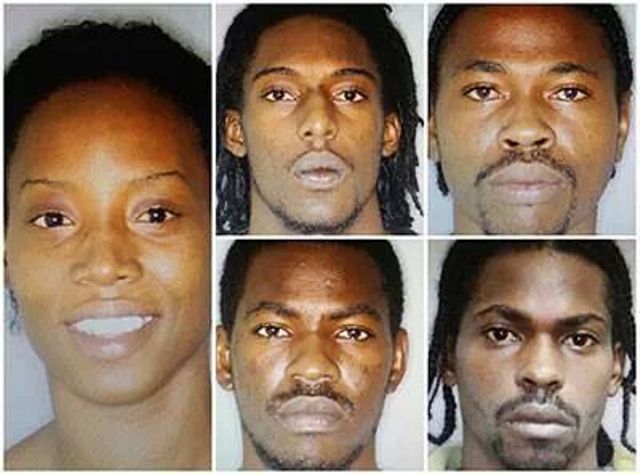Five Persons Charged With Gun and Ammuntion Possession