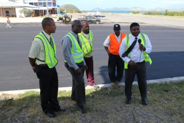 Nevis Public Works Department workers commended