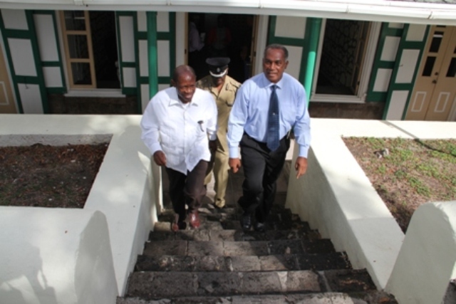 Prime Minister Douglas recommits assistance to Nevis after Treasury Building fire