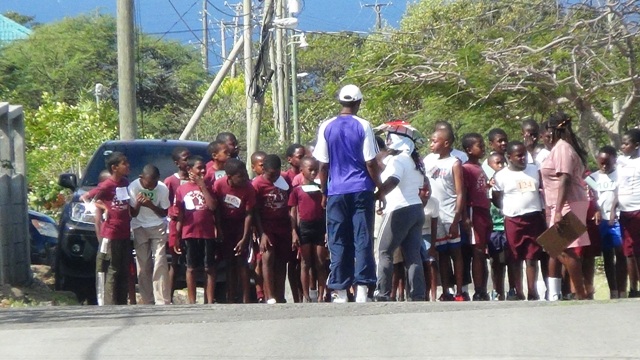 Sharissa and Jahmarie Star at IWPS Cross Country