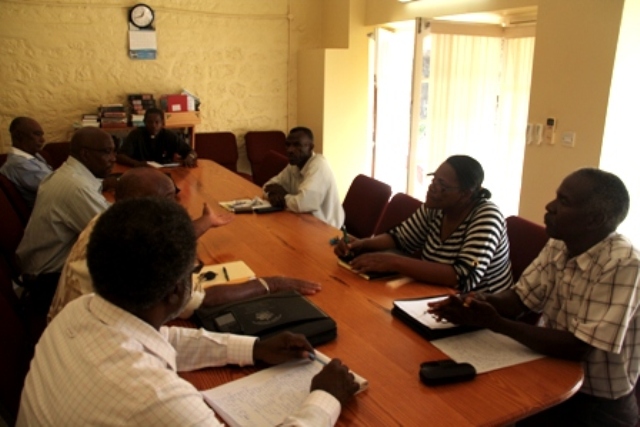 Nevis Reformation Party meets with Nevis Christian Council to discuss reconciliation on Nevis.