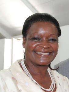 Vice President of the Nevis Women’s Council Vernie Amory
