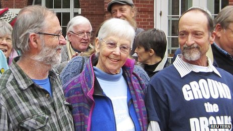 Elderly nun sentenced over US nuclear site break-in