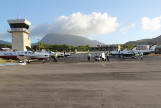 Air Journey brings 12 aircrafts; 34 passengers to Nevis on inaugural visit