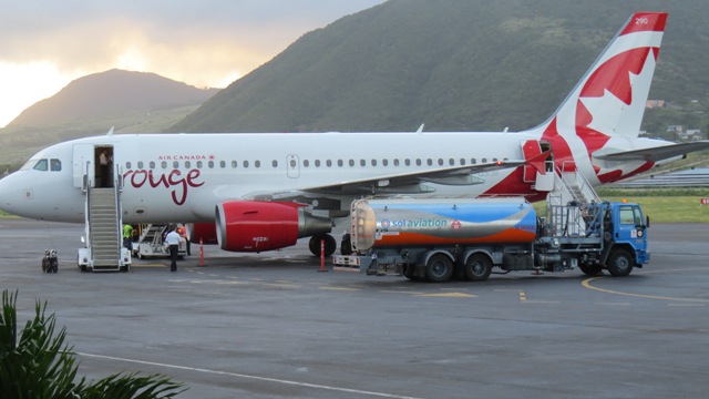 Nearly 101,000 visitors passed through St. Kitts’ Bradshaw Airport in 2013