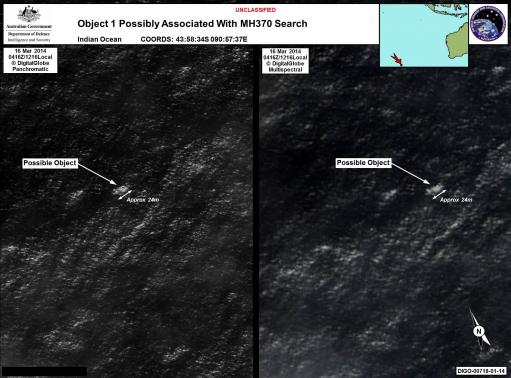 Possible debris off Australia a 'credible lead' for missing Malaysia jet