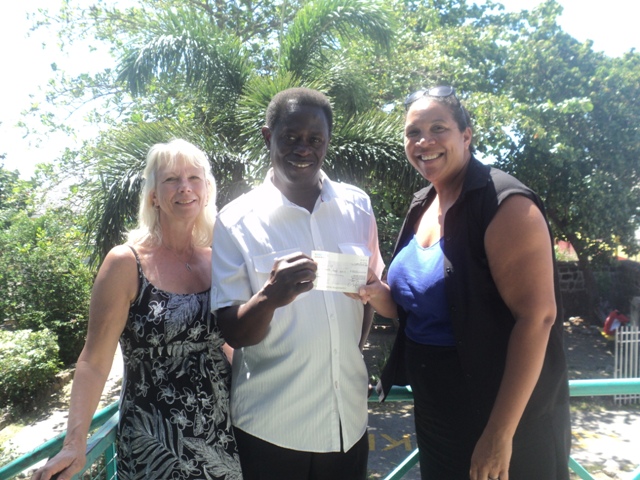 UK based St. Kitts and Nevis Friends  Association donates to Pink Lily