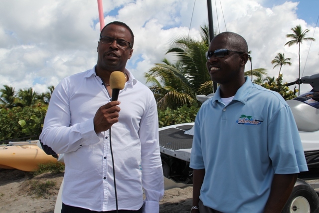 Islander Water Sports impresses Nevis Tourism Minister