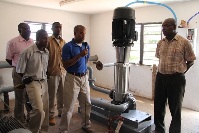 New booster pump improves water production at Fothergills Water Station