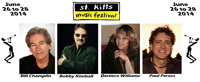Grammy Award-Winning Artists Join 2014 St. Kitts Music Festival Lineup