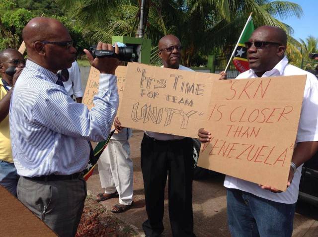 Picketers in St. Vincent standing with Dr. Harris “were clueless”