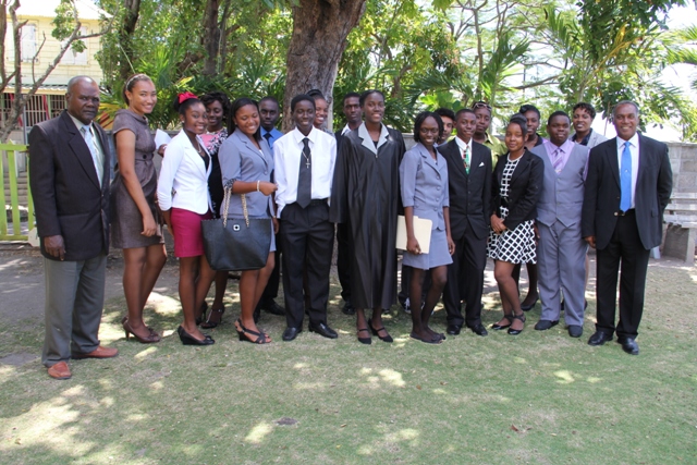 Nevis Youth Parliamentarians observe Commonwealth Day 2014