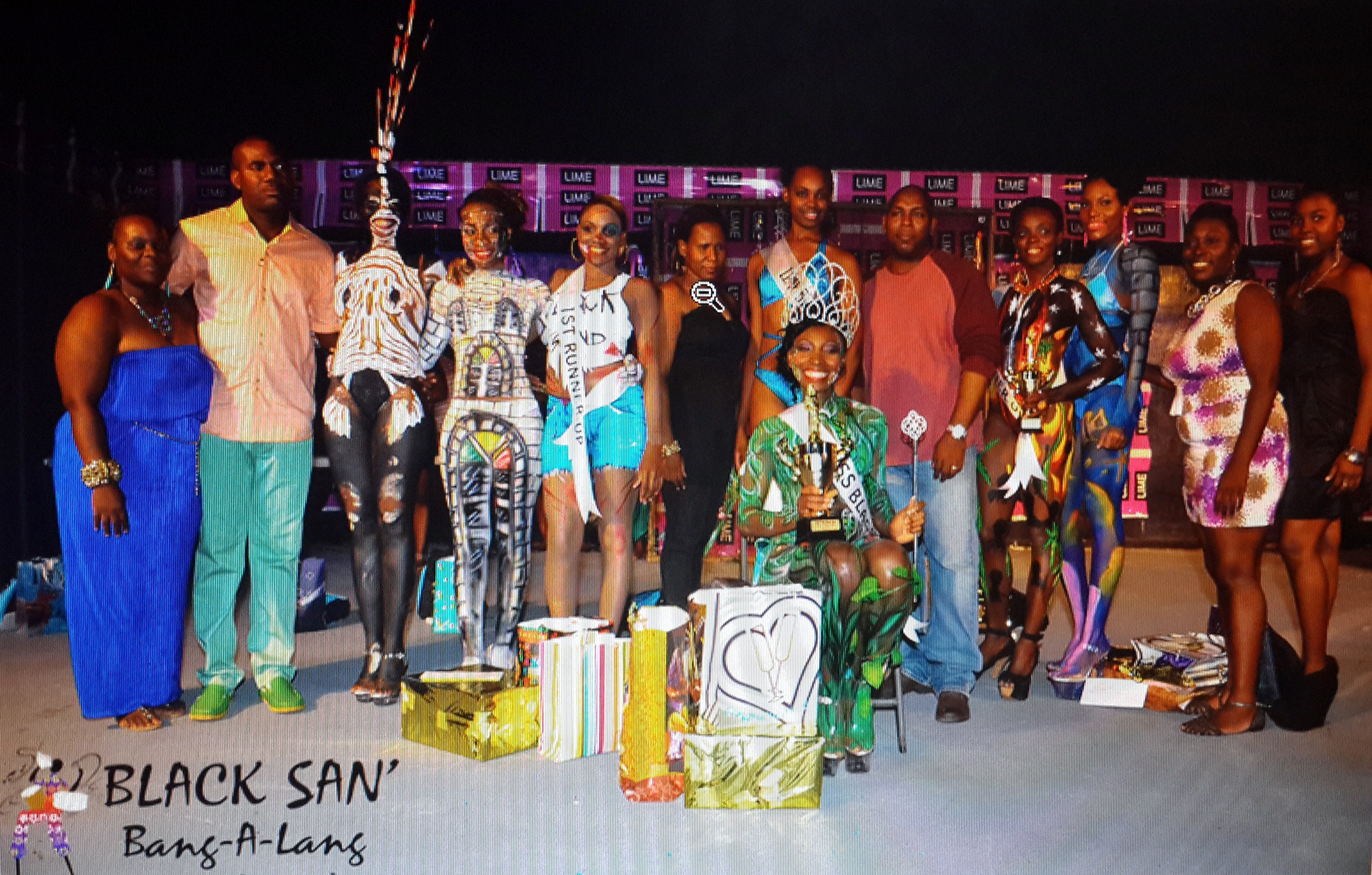 Desiree Herbert wins LIME Miss Black San Swimsuit Pageant 2014