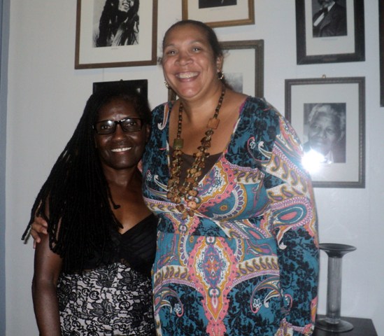 Esther Brooks showcased her latest fashion creations