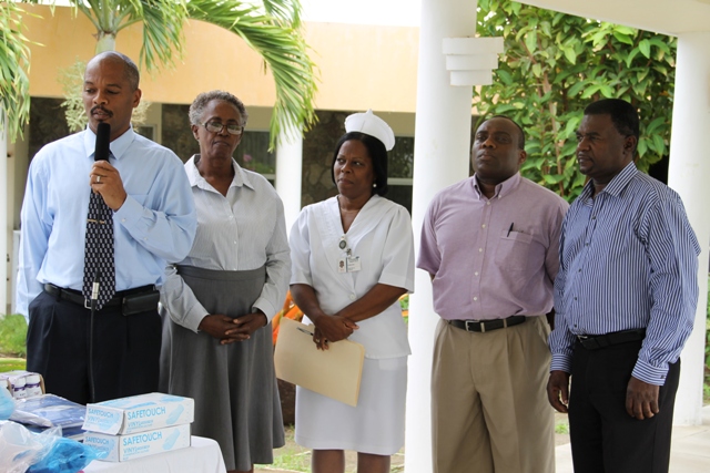 Nevis Flamboyant Nursing Home receive medical supplies from British-based Company
