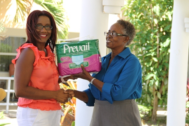 Nevis Association of South Florida donates to Flamboyant Nursing Home