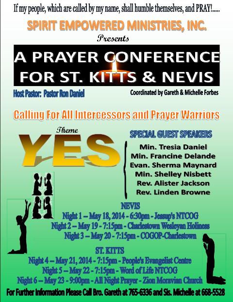 Massive prayer move planned in St. Kitts and Nevis