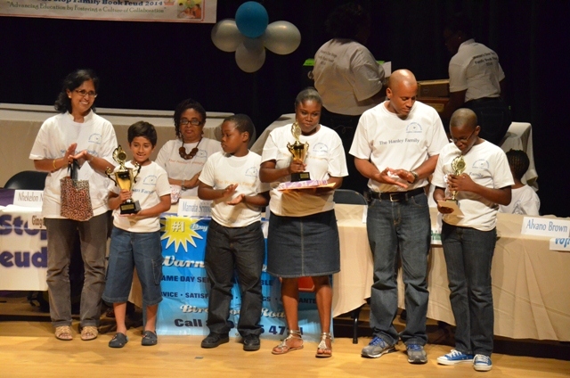 Montessori Academy student and parent win Warner’s One Stop Family Book Feud