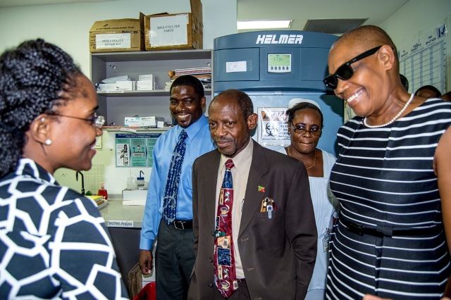 Minister Liburd Excited about Advancement of JNF