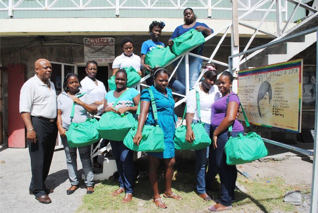 PEP cosmetology class in Nevis moves into high gear, Prime Minister praised